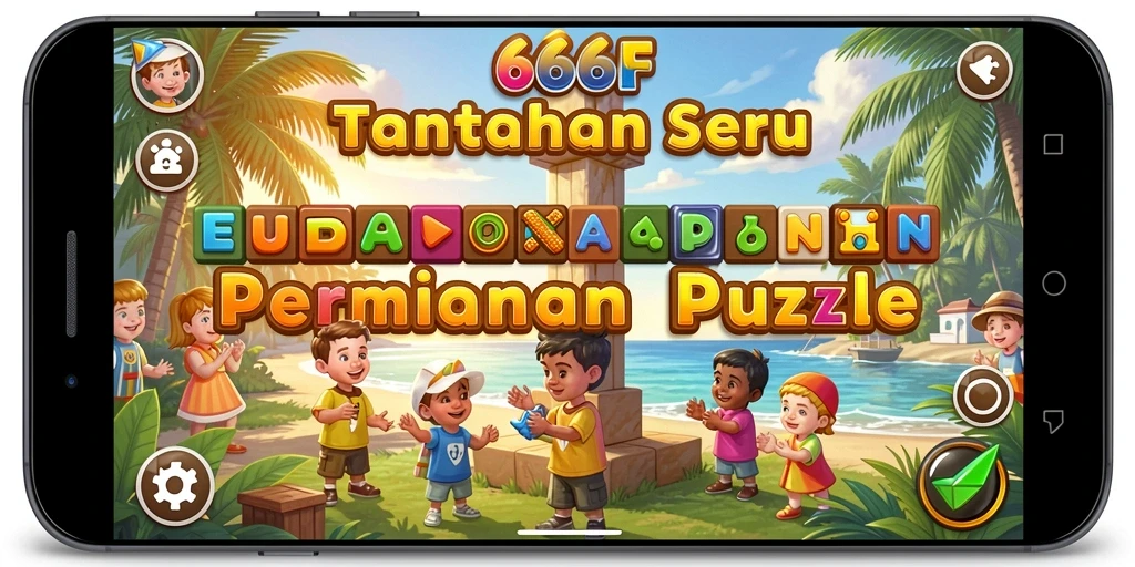 Screenshot 666F menampilkan gameplay puzzle yang menantang dan menarik.