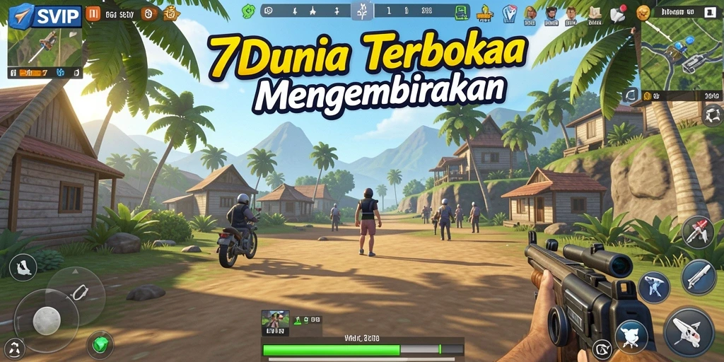 Pengalaman bermain Open World yang mendebarkan di 7SVIP.