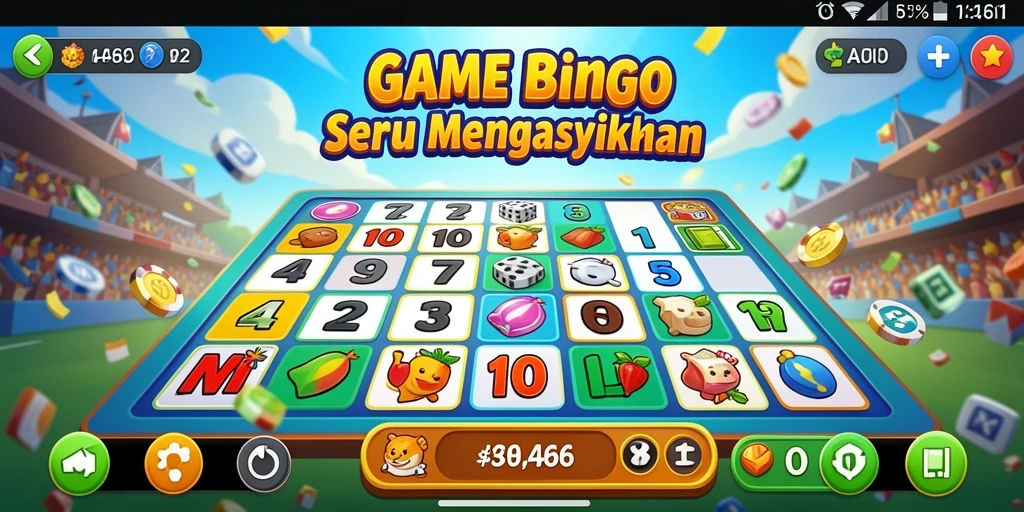Screenshot gameplay AIFA66 menampilkan suasana permainan Bingo yang seru.