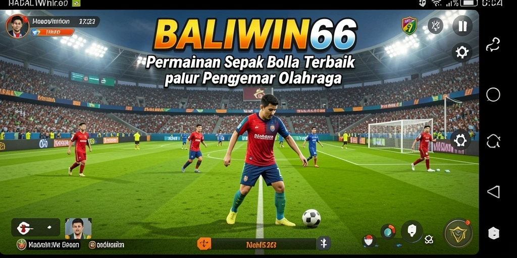 Gameplay BALIWIN66 yang menarik dengan grafis sepak bola yang realistis.