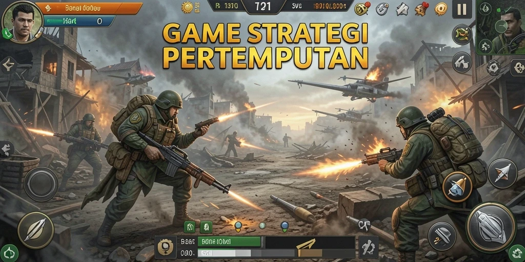 Tampilan gameplay epik dari BARU01 yang menarik dan penuh strategi.