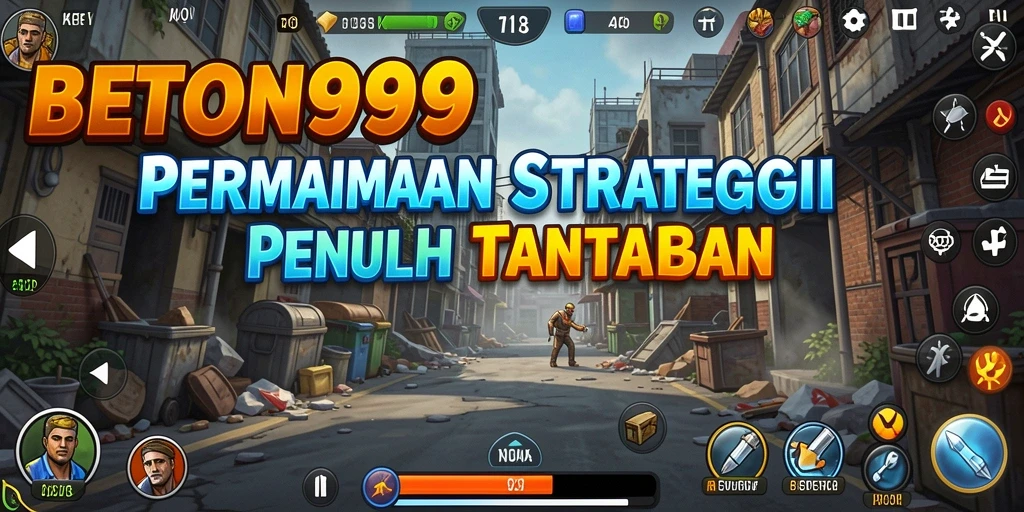 Tampilan menarik dari gameplay strategi BETON999 yang mendebarkan.