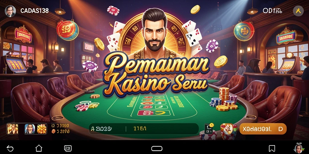 Tampilan gameplay mendebarkan di CADAS138, penuh aksi Kasino.