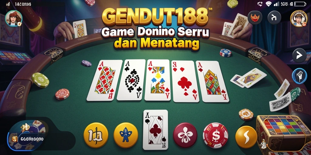 Tampilan gameplay GENDUT188 dengan desain yang modern dan menarik.