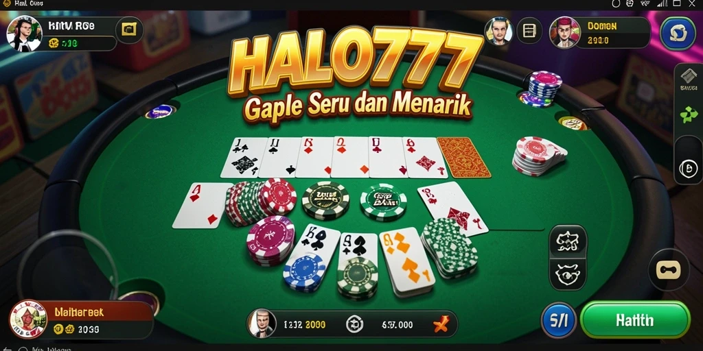 Tampilan gameplay seru dalam HALO777 yang mengasyikkan.