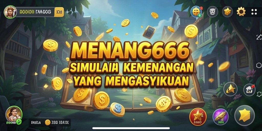 Screenshot MENANG666 dengan tampilan gameplay yang mengasyikkan.